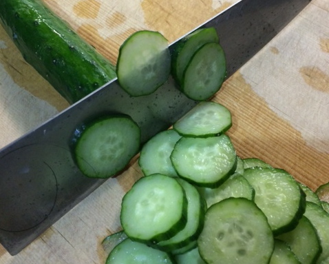 輪切り/野菜の切り方